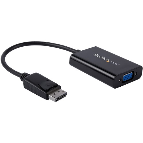 Connect your PC to a VGA display and a discrete 3.5mm audio output - DisplayPort to VGA - DP to VGA - DidplayPort to VGA Converter - DisplayPort to VGA Video Adapter with Audio - 1920x1200 or 1080p