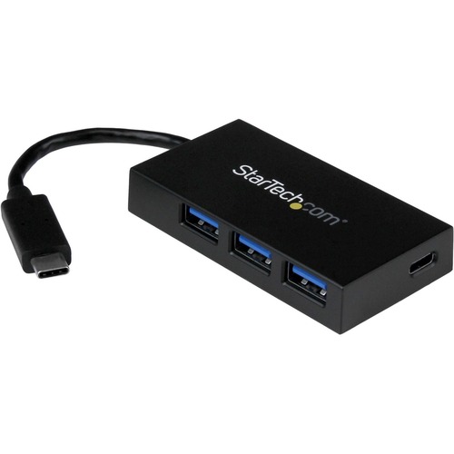Add one USB Type-C and three USB Type-A ports (5Gbps) to your laptop - USB Multiport Adapter - USB Powered Hub - USB C to USB Hub - 4 Port USB Hub - USB Port Hub - USB Type C to USB - USB Port Expander - Type C Hub - USB-C to USB - USB-C to USB-A