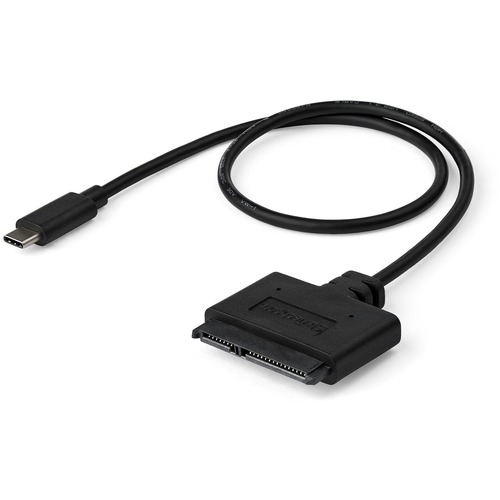 Get ultra-fast access to data by connecting a 2.5" SATA SSD/HDD to your laptop's USB C port - USB 3.1 10Gbps Adapter Cable w/ USB-C for 2.5" SATA Drives - SATA I/II/III &amp; UASP Support - Ultra-Portable 2.5" Drive Adapter Cable - USB Type C to SATA