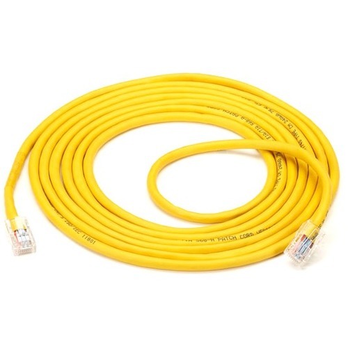 15 ft Category 5 Network Cable for Network Device - First End: 1 x RJ-45 Network - Male - Second End: 1 x RJ-45 Network - Male - 10 Gbit/s - Patch Cable - CM - 24 AWG - Yellow