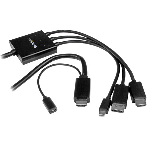 Connect your HDMI, DisplayPort, or Mini DisplayPort laptop to an HDMI display or projector - 2m Mini DisplayPort to HDMI Adapter - DisplayPort to HDMI Adapter - 6 ft Mini DP or DP to HDMI Converter - 6' HDMI, DP or Mini DP to HDMI Converter Cable