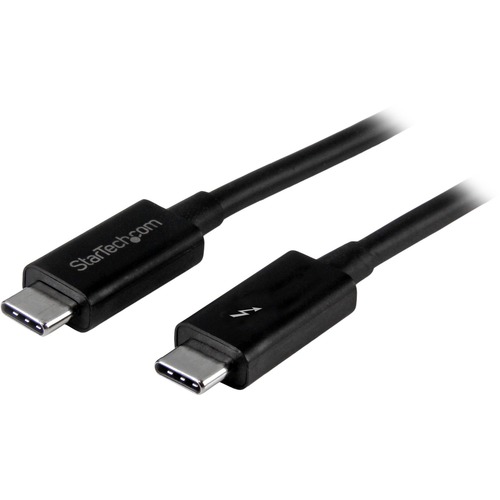 Provide twice the data transfer speed of any other cable type, enable full 4K 60Hz video, &amp; power devices with a single cable - 1m Thunderbolt 3 Cable - Thunderbolt 3 USB Type-C - Thunderbolt 3 20Gbps USB-C - Thunderbolt, USB &amp; DisplayPort Compatible