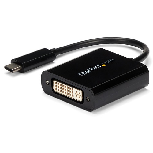 Connect your MacBook, Chromebook, Dell XPS, 2018 iPad Pro or other USB-C device to a DVI monitor/projector - Supports up to 1920x1200 - Hassle-free connection w/ reversible USB C connector - Small, lightweight design - Upgraded version is CDP2DVIEC
