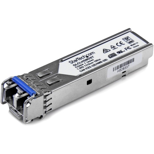 StarTech Cisco GLC-LH-SMD Compatible SFP Module - 1000BASE-LX/LH - 1GE Gigabit Ethernet 1GbE Single Mode Fiber SMF Optic Transceiver (GLCLHSMDST) Cisco GLC-LH-SMD Compatible SFP - 1000BASE-LX/LH 1 Gbps - 1GbE Module - 1GE Gigabit Ethernet SFP 1310nm - Single Mode (SMF)/Multi Mode (MMF) Transceiver - 10km (6.2mi) - LC Connector DDM - Hot-Swappable & MSA Compliant - Lifetime Warranty