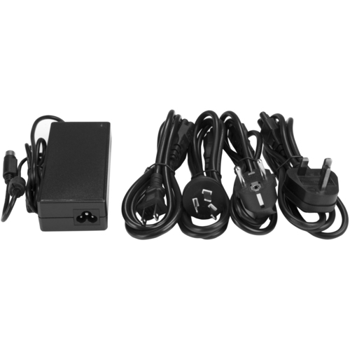 StarTech Replacement 12V DC Power Adapter - 12 Volts, 6.5 Amps (SVA12DN4NEUA) Replace your lost or failed power adapter - Worls with a range of devices that require 12 volt and 6.5 amps or less of power and an 4-pin DIN barrel connector - AC power adapter - 12V power supply - 12 volt power - 12V 6.5A power supply - DIN barrel
