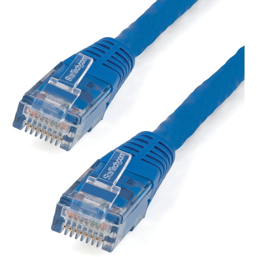 8ft Blue CAT6 Ethernet cable delivers Multi Gigabit 1/2.5/5Gbps &amp; 10Gbps up to 160ft - 650MHz - Fluke tested to ANSI/TIA-568-2.D Category 6 - 24 AWG stranded 100% copper UL Rated wire (E132276-A) - 100W PoE - 8 foot - ETL - Molded UTP patch cord