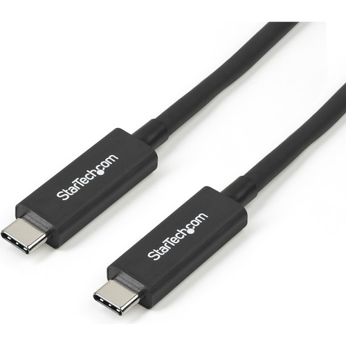 Transfer files in seconds with a Thunderbolt 3 cable that supports 40Gbps - 1m Thunderbolt 3 Cable - 3ft Thunderbolt 3 USB C Cable - 3' TB3 Cable - 3 ft Thunderbolt 3 to Thunderbolt 3 Cable - Thunderbolt 3 Type C Cable