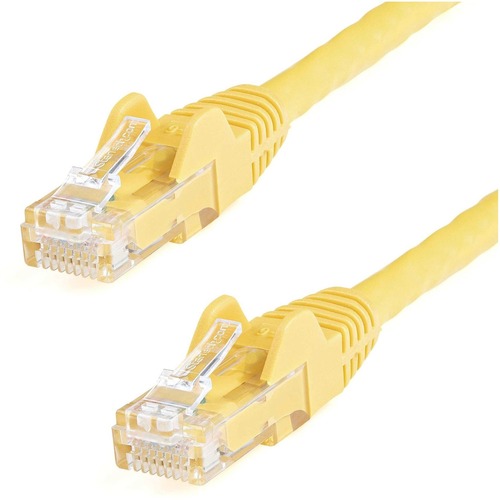 125ft Yellow CAT6 Ethernet cable delivers Multi Gigabit 1/2.5/5Gbps &amp; 10Gbps up to 160ft - 650MHz - Fluke tested to ANSI/TIA-568-2.D Category 6 - 24 AWG stranded 100% copper UL Rated wire (E132276-A) 100W PoE 125 ft - ETL - Snagless UTP patch cord