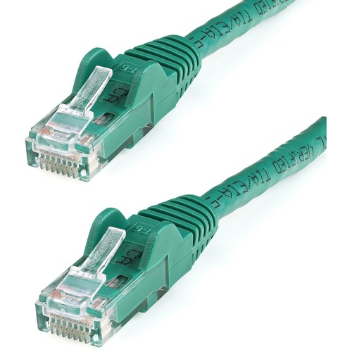 125ft Green CAT6 Ethernet cable delivers Multi Gigabit 1/2.5/5Gbps &amp; 10Gbps up to 160ft - 650MHz - Fluke tested to ANSI/TIA-568-2.D Category 6 - 24 AWG stranded 100% copper UL Rated wire (E132276-A) 100W PoE - 125 ft - ETL - Snagless UTP patch cord