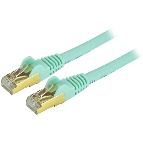 CAT6a Ethernet Cable delivers 10 Gigabit connection free of noise &amp; EMI/RFI interference - Tested to comply w/ ANSI/TIA-568-D Category 6 requirements - 26 AWG stranded 100% copper UL Rated wire (E132276-A) - 100W PoE - Snagless Shielded Patch Cord