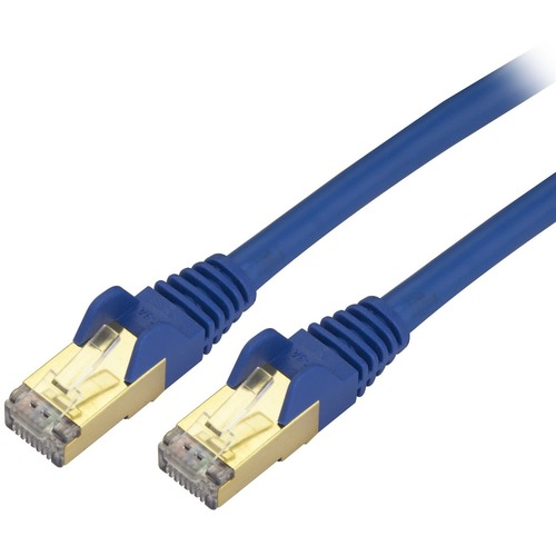 CAT6a Ethernet Cable delivers 10 Gigabit connection free of noise &amp; EMI/RFI interference - Tested to comply w/ ANSI/TIA-568-D Category 6 requirements - 26 AWG stranded 100% copper UL Rated wire (E132276-A) - 100W PoE - Snagless Shielded Patch Cord