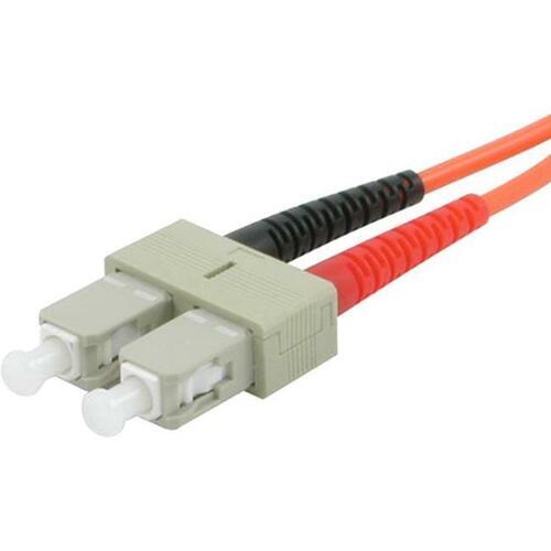 Fiber Optic for Network Device - SC Male - ST Male - 62.5/125 - Duplex Multimode - OM1 - 15m - Orange