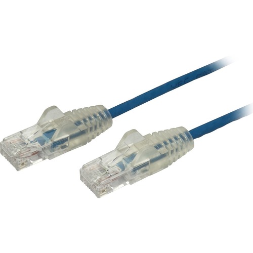 Slim CAT6 cable is 36% thinner than a standard CAT 6 network cable - Patch cable is tested to comply with Category 6 requirements - Snagless connectors provide a secure Gigabit Ethernet connection - Built with 28 AWG Copper Wire - LSZH Certification