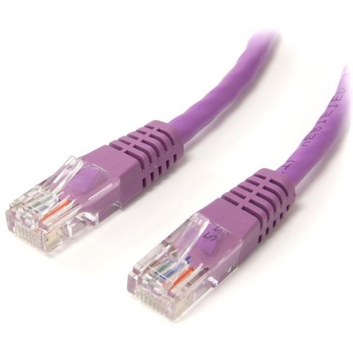 Category 5e - 6 ft - 1 x RJ-45 Male - 1 x RJ-45 Male - Purple
