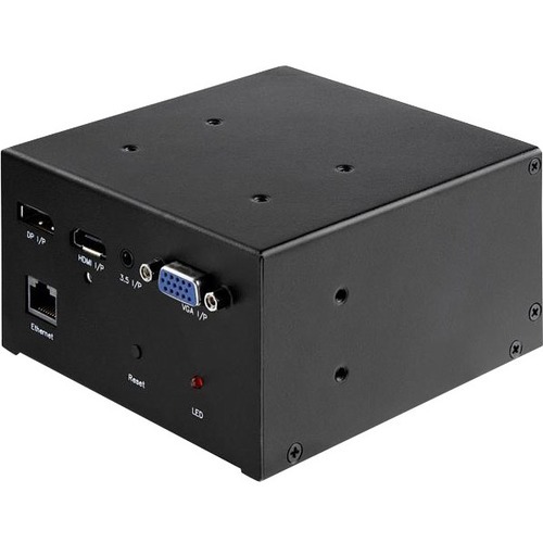 AV Module for Conference Table Connectivity Box - Architectural connectivity A/V module connects HDMI / DP / VGA laptops to an HDMI display - Automatically switches to the most recently connected or powered on laptop - Table-mounting bracket included