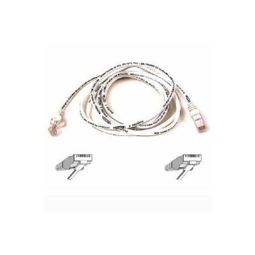 RJ-45 Male - RJ-45 Male - 15ft - White
