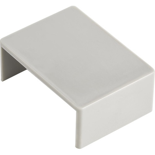 20 Cable raceway couplers compatible w/CBMWD3816 raceway to extend length - Cable management accessories - Wiring duct fitting midway straight connectors - 1.3in Length | 2.1in Width | 0.9in Height - Sturdy warp-proof ABS - UL RoHS