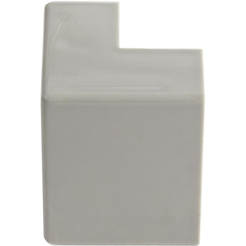 20 Cable raceway outside corner connector compatible w/CBMWD3816 raceway to join around corners - Cable management accessories - Wiring duct fitting outside elbow - 90 deg - 2.1in Width | 0.9in Height - White - RoHs - Sturdy warp-proof ABS - UL RoHS
