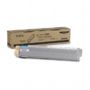 Xerox 106R01077 Cyan Toner Cartridge 106R01077 Cyan High Capacity Toner Cartridge; Yield: 18,000 pages