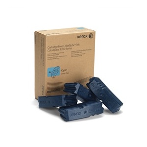 108R829 Cyan Solid Ink 4-Sticks; Yield: 37,000 pages