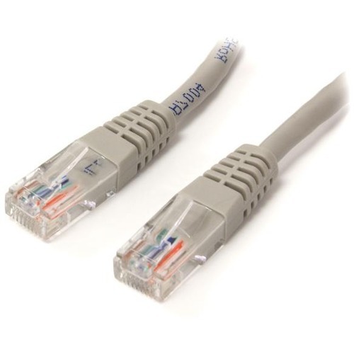 Category 5e - 1 ft - 1 x RJ-45 Male - 1 x RJ-45 Male - Gray