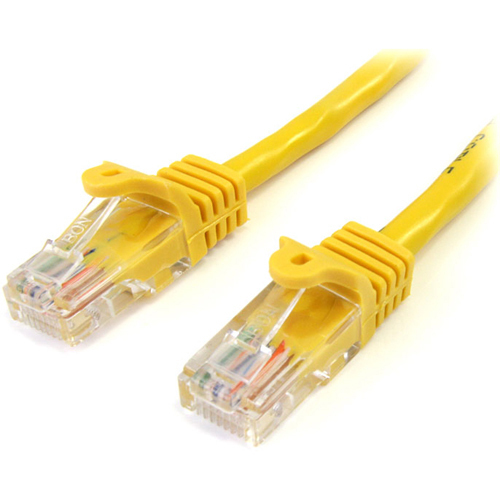Category 5e - 10 ft - 1 x RJ-45 Male - 1 x RJ-45 Male - Yellow