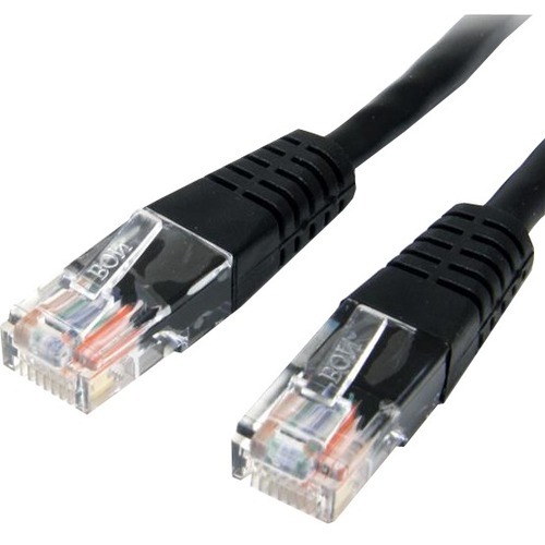 Category 5e - 50 ft - 1 x RJ-45 Male - 1 x RJ-45 Male - Black
