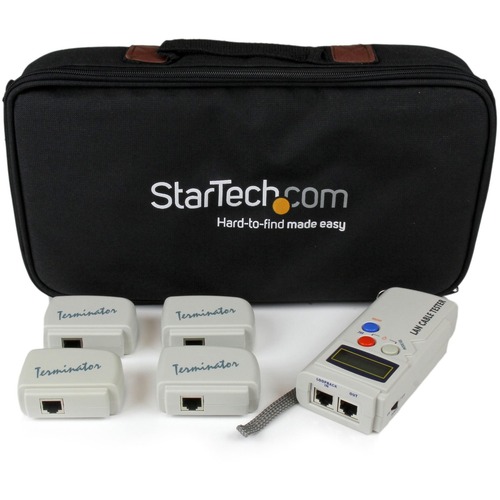 Test several cable runs simultaneously - lan cable tester - network cable tester - ethernet cable tester - rj45 cable tester - cat5 cable tester
