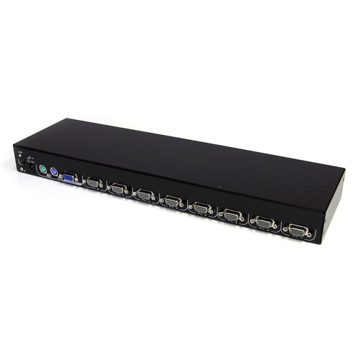 StarTech 8-port KVM Module for Rack-mount LCD Consoles with additional PS/2 and VGA Console (CAB831HD) Enhance or replace the KVM module on your StarTech.com LCD console by controlling eight USB or PS/2 computers, or use with a separate PS/2 keyboard and mouse with VGA display - 8-port KVM Module - Rackmount KVM - 8-port KVM module for LCD consoles