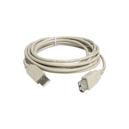 USB - 10 ft - 1 x Type A Male - 1 x Type A Female - Gray