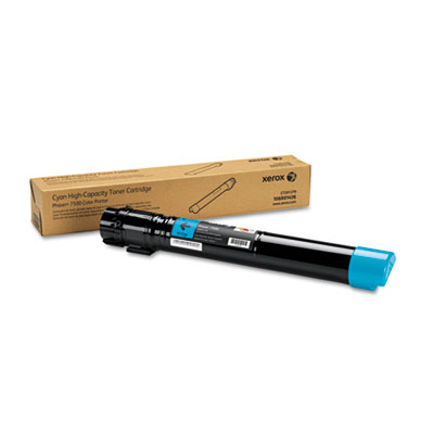 106R01436 Cyan High Capacity Toner Cartridge; Yield: 	17,800 pages