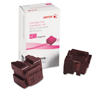 108R00927 Colorqube Magenta Ink (2 Sticks); Yield: 4,400 pages