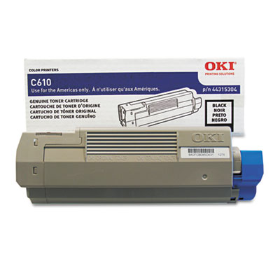 44315304 Black Toner; Yield: 8,000 pages