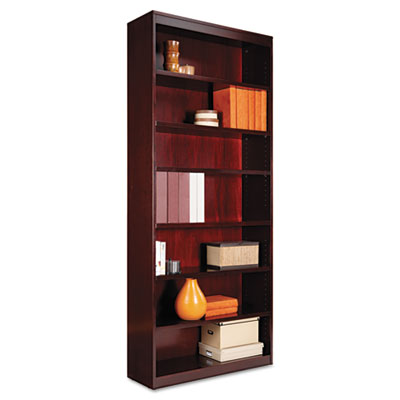 BOOKCASE,SQ,7S 36X84,MAH