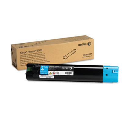 106R01507 High Capacity Cyan Toner; Yield: 12,000 pages
