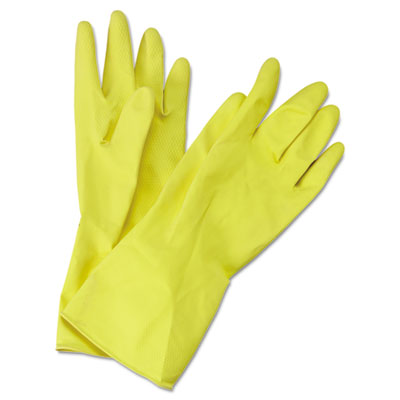 GLOVES,FLK LND 12" MD YL