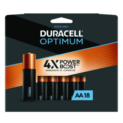 BATTERY,OPT,ALK,AA,18PK