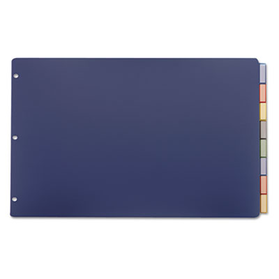 DIVIDER,POLY11X17,8TB,AST