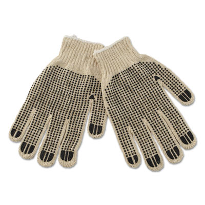 GLOVE,STRING KNIT DOT,LRG