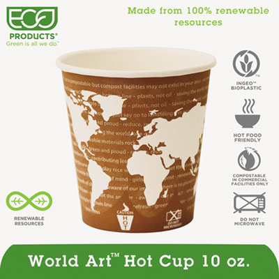 CUP,10OZ ECO HOT CUP,RT