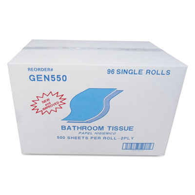 TISSUE,TOIL,2PLY,500S,96