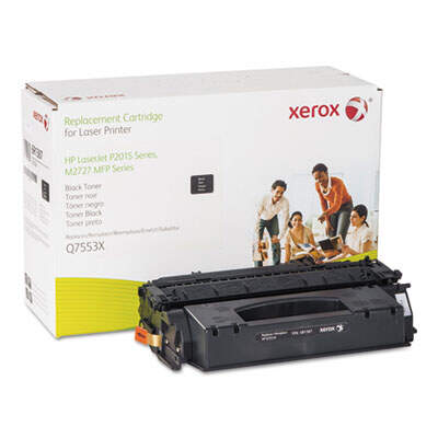 006R01387 Replacement High-Yield Toner for Q7553X (53X), Black