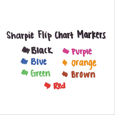 MARKER,FLIP CHART,8/ST