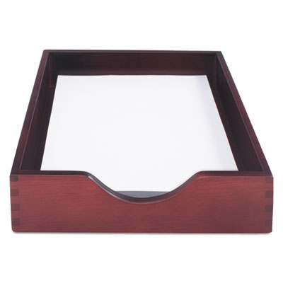 TRAY,DEEP,LTR,WOOD,MAH