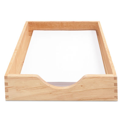 TRAY,DESK,WOOD,LTR,OK
