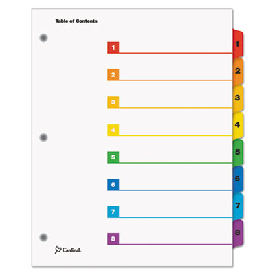 INDEX,QUICKSTEP,8TAB,COL