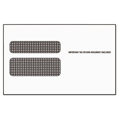 ENVELOPE,W-2,DBL WINDOW