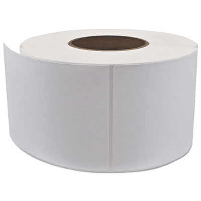 Industrial Thermal Transfer Labels, 4 x 6,  White, 4 Rolls/Carton