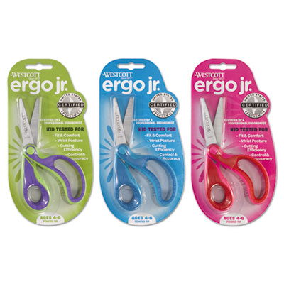 SCISSORS,ERGO,5",POINTED
