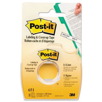 TAPE,POST-IT,1/6X700IN